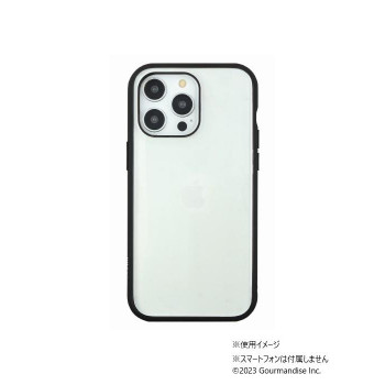 IIIIfit Clear iPhone15 Pro Max 対応ケース ブラック IFT-168BK