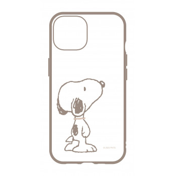 ピーナッツ IIIIfit iPhone15/14/13対応ケース スヌーピー SNGG-03B