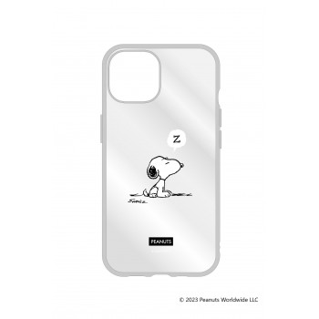 ピーナッツ IIIIfit Clear iPhone15/14/13対応ケース スヌーピー SNGG-07B