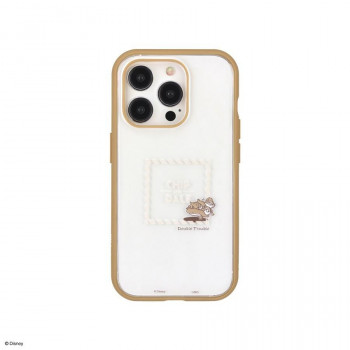 ディズニー IIIIfit Clear iPhone15 Pro対応ケース チップ＆デール DNG-155CD