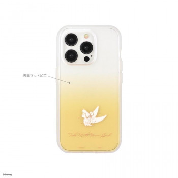 ディズニー IIIIfit Clear iPhone15 Pro対応ケース ティンカー・ベル DNG-155TB