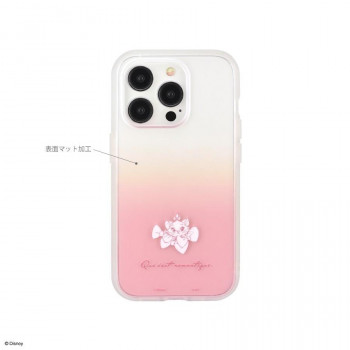 ディズニー IIIIfit Clear iPhone15 Pro対応ケース マリー DNG-155MR