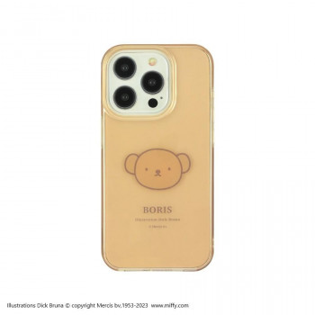 ミッフィー iPhone15 Pro対応ソフトケース ボリス MF-446B