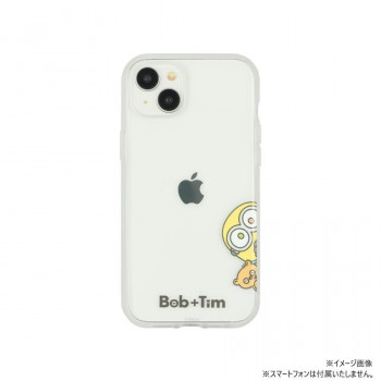 ミニオンズ IIIIfitCleariPhone15Plus・14Plusケース ボブ＆ティム MINI-455A