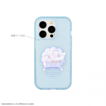 サンリオ IIIIfit Clear iPhone15 Pro対応ケース シナモロール SANG-356CN