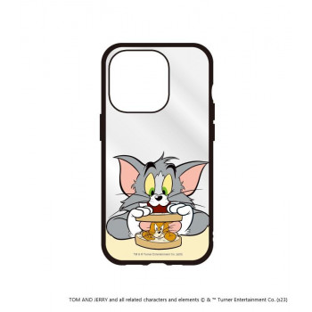 トムとジェリー IIIIfit Clear iPhone15 Pro対応ケース サンドイッチ TMJ-196A