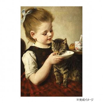 300Pジグソー ミルクを飲む猫 (シュルツァ) 300-246