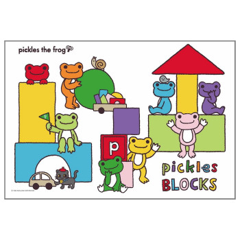 300Pジグソー かえるのピクルス pickles BLOCKS 300-318