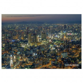 300Pジグソー シリーズ日本の都市7 大阪府大阪市「浪速区夜景」 300-325