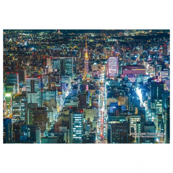 300Pジグソー 日本の都市14 愛知県名古屋市「中区栄方面夜景」 300-332