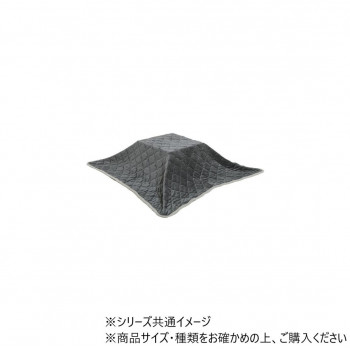 フランネル こたつ布団 上掛け ベース 190×190cm グレー 1172831130111