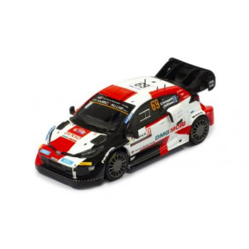 イクソモデル B トヨタ GR ヤリス ラリー1 22クロアチア 優勝 ♯69 K.Rovanper/J.Halttunen 1/43スケール RAM849
