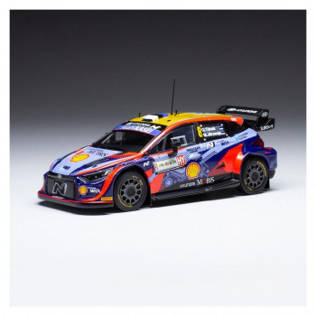 イクソモデル B ヒョンデ I20 N Rallly1 22サルデーニャ 優勝 ♯8 O.Tanak/M.Jrveoja 1/43スケール RAM853