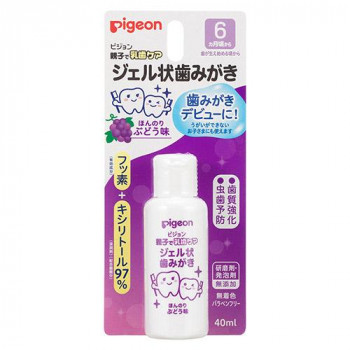 Pigeon(ピジョン)  ジェル状歯みがき 40ml ブドウ 412090