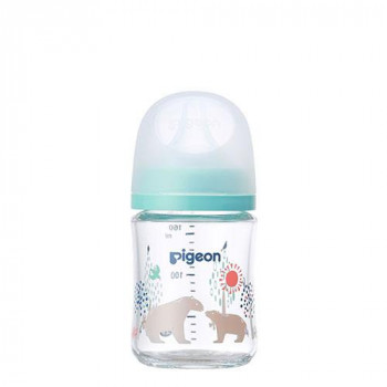 Pigeon(ピジョン)  母乳実感哺乳びん 160ml ガラス Bear 412577