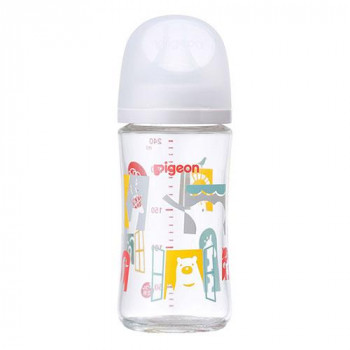 Pigeon(ピジョン)  母乳実感哺乳びん 240ml ガラス Zoo 412582