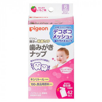 Pigeon(ピジョン)  歯みがきナップ 42包 イチゴ 412740