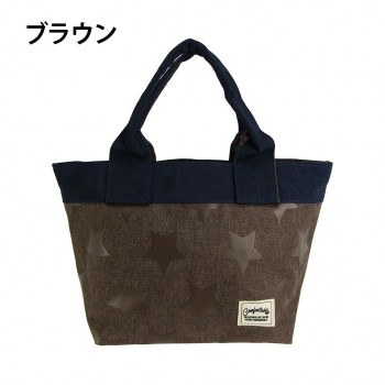 優美社　4609-00　Porta Fortuna （ポルタ フォルチューナ） ランチバッグ　星柄  ブラウン