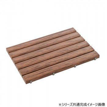 抗菌安全スノコ お客様組立品 600×900 木調 MR0932419