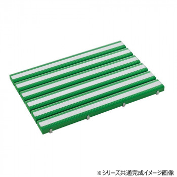 抗菌すべり止め安全スノコ お客様組立品 600×900 緑 MR0983411