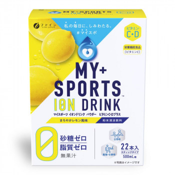 ファイン マイスポーツ イオンドリンク パウダー ビタミンC・Dプラス 22本入