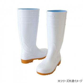 アイトス　4437  長靴(先芯入り)  ホワイト  27.0cm