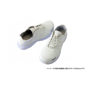アイトス　51655  セーフティシューズ(男女兼用)  ホワイト  25cm