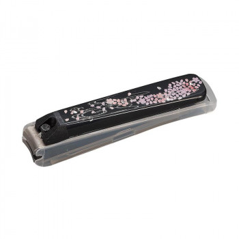 まえじゅう漆器 蒔絵爪切りM 舞桜 4L-626