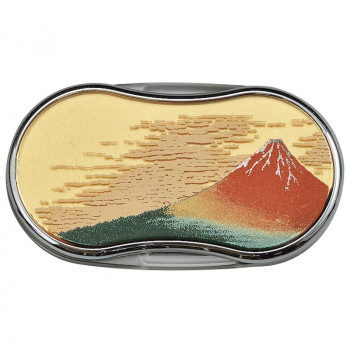 まえじゅう漆器　漆芸LEDルーペ 赤富士(G) 4L-227