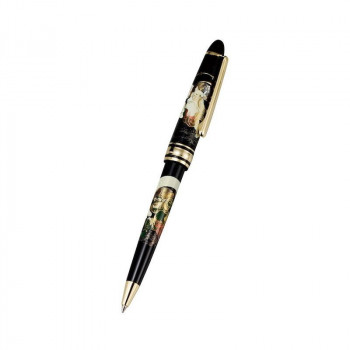 まえじゅう漆器　漆芸ボールペン 風神雷神(B) 3L-753
