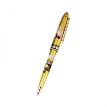 まえじゅう漆器　漆芸ボールペン 風神雷神(G) 6L-233