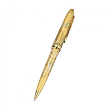 まえじゅう漆器 漆芸ボールペン 兼六園(G) 6L-235