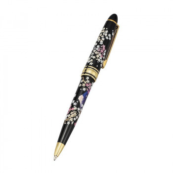 まえじゅう漆器 漆芸ボールペン 富士桜(B) 3L-756