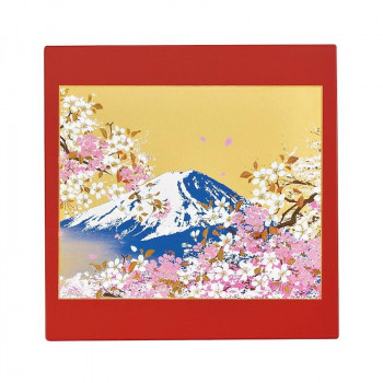 まえじゅう漆器 マウスパッド 富士桜(R) 2V-723