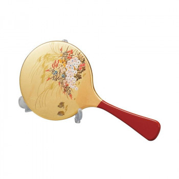 まえじゅう漆器 みやび 手鏡・スタンド付 5L-207
