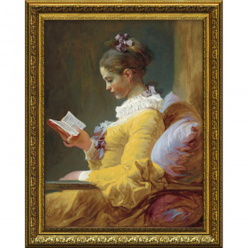 ミュージアムアートシリーズ フラゴナール「読書する女」 MW-14013