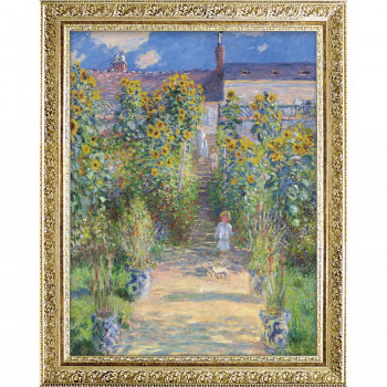 ミュージアムアートシリーズ モネ「ヴェトゥイユの画家の庭」 MW-14016