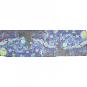 名画モザイクアートシリーズ ～ストール～ ゴッホ「星月夜」 AM-01703