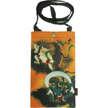 名画 スマホショルダーバッグ 尾形光琳「風神雷神」 AS-00915
