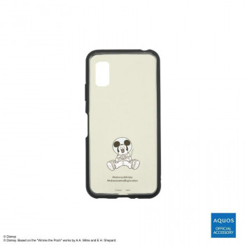 ディズニー IIIIfit Clear AQUOS wish3対応ケース ミッキーマウス DNG-143MK