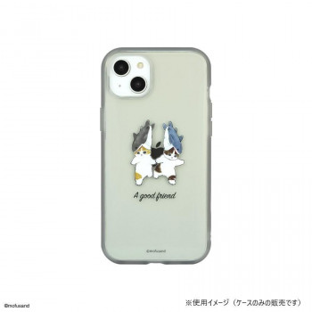 mofusand IIIIfit Clear iPhone15Plus・14Plusケース なかよし MOFU-25A