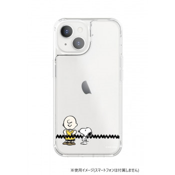ピーナッツ スヌーピー iPhone 15～13対応ケース(カスタムパーツ付) みんな SNGG-13B