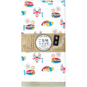 日繊商工 ジャパニーズスタイル ご当地つつうら てぬぐい 東京(1) 165081