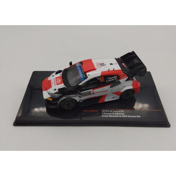 ixo イクソ 1/43スケール トヨタ GRヤリス 23モンテカルロ 6位 ♯18 T. 勝田/A. ジョンストン RAMSP002JP