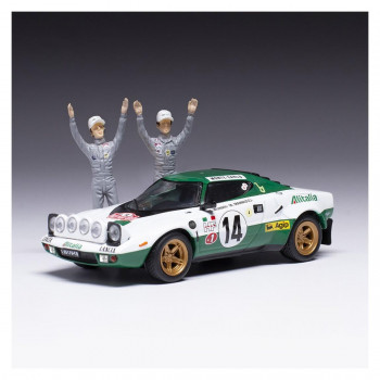 ixo イクソ 1/43スケール ランチア ストラトス HF 75モンテカルロ ♯14 Munari/Mannucci フィギュア付 SPRM00175