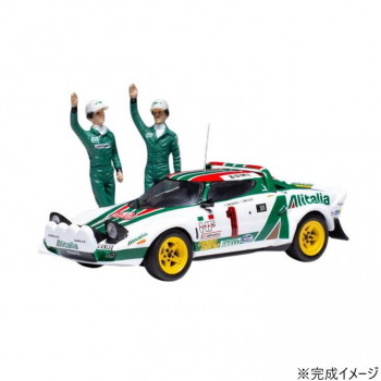 ixo イクソ 1/43スケール ランチア ストラトス HF 77モンテカルロ ♯1 S.Munari/S.Maiga フィギュア付 SPRM00177