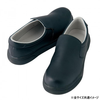 アイトス 4441  耐滑コックシューズ(先芯入り)(男女兼用)  ブラック  27.0cm