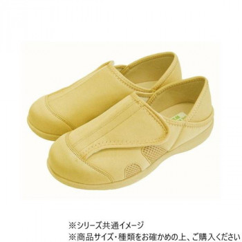 神戸生絲　あし笑顔/かかとが踏めるルームシューズ3L  KT-1  ベージュ
