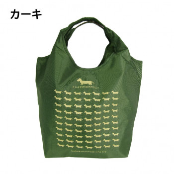 優美社　3L01-01　WHOLLY （ウォーリー） クリテエコバッグ小  カーキ