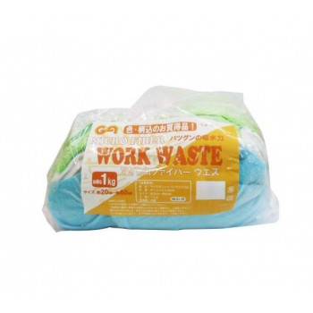 GA　マイクロファイバーウエス(混色)　1kg　GA301　315301